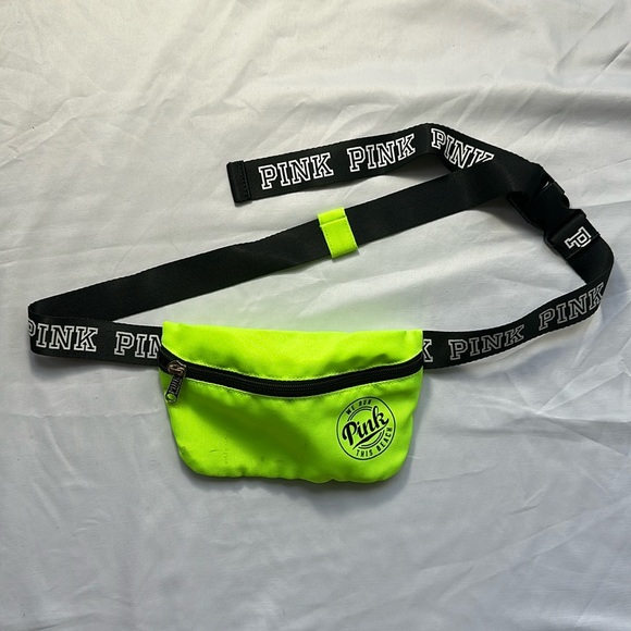 Neon lime green Pink Victoria Secret Fanny pack - Picture 1 of 3